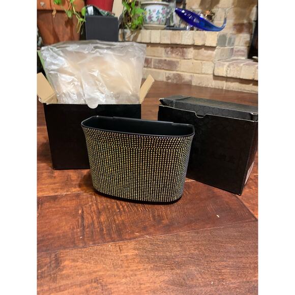 Car Trash Cans, NWB Bling Garbage container for Auto 2 Ct - Picture 1 of 6